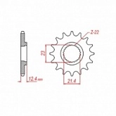 Звезда передняя MTX Parts 10-594-15