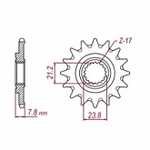 Звезда передняя MTX Parts 10H-1344-13