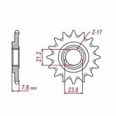 Звезда передняя MTX Parts 10H-1344-14