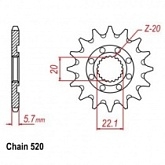Звезда передняя Pro-x 07.FS22005-14