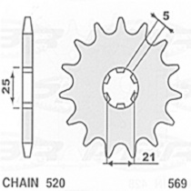 Звезда передняя Sifam 56914S