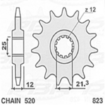 Звезда передняя Sifam 82315S