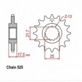Звезда передняя CHT JTH2041.15