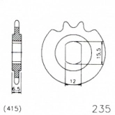 Звезда передняя Esjot 20-0235.12