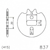 Звезда передняя Esjot 20-0837.11