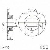 Звезда передняя Esjot 20-0850.11