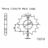 Звезда передняя Esjot 50-15019.16