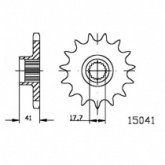 Звезда передняя Esjot 50-15041-19