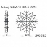 Звезда передняя Esjot 50-29035.16