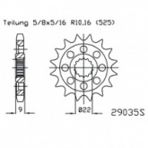 Звезда передняя Esjot 50-29035.16