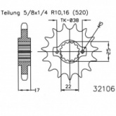 Звезда передняя Esjot 50-32106.15