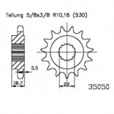 Звезда передняя Esjot 50-35050.14