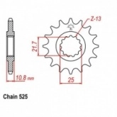 Звезда передняя JR RMC1586.16