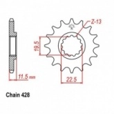 Звезда передняя JR RMC409.15