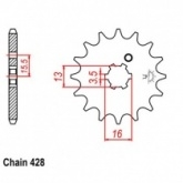 Звезда передняя JR RMC542.13