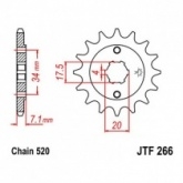 Звезда передняя JT JTF266.14