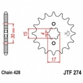 Звезда передняя JT JTF274.15
