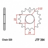 Звезда передняя JT JTF394.17