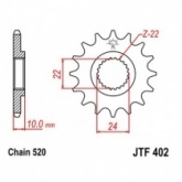 Звезда передняя JT JTF402.14