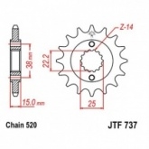 Звезда передняя JT JTF737.14