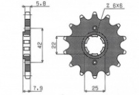 Звезда передняя Sunstar 32014