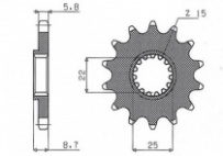 Звезда передняя Sunstar 35712