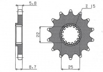 Звезда передняя Sunstar 35712