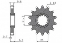Звезда передняя Sunstar 37316