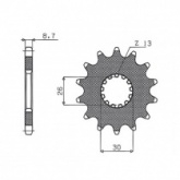 Звезда передняя Sunstar 52417