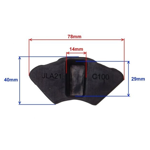 Резинка демпфера задней звезды Motorace MRD-003