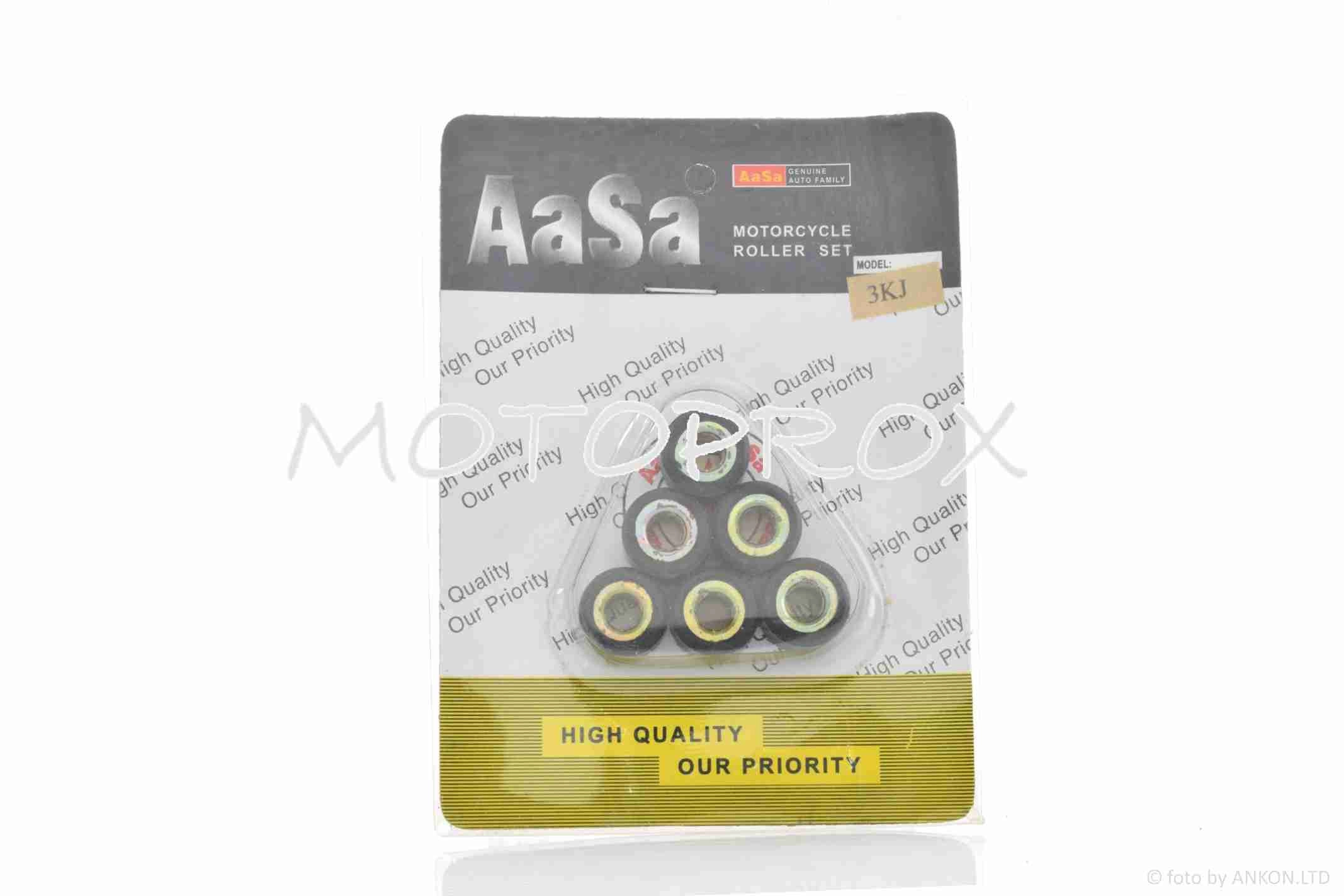 Ролики варіатора Aasa Yamaha 15х12 8,0 г