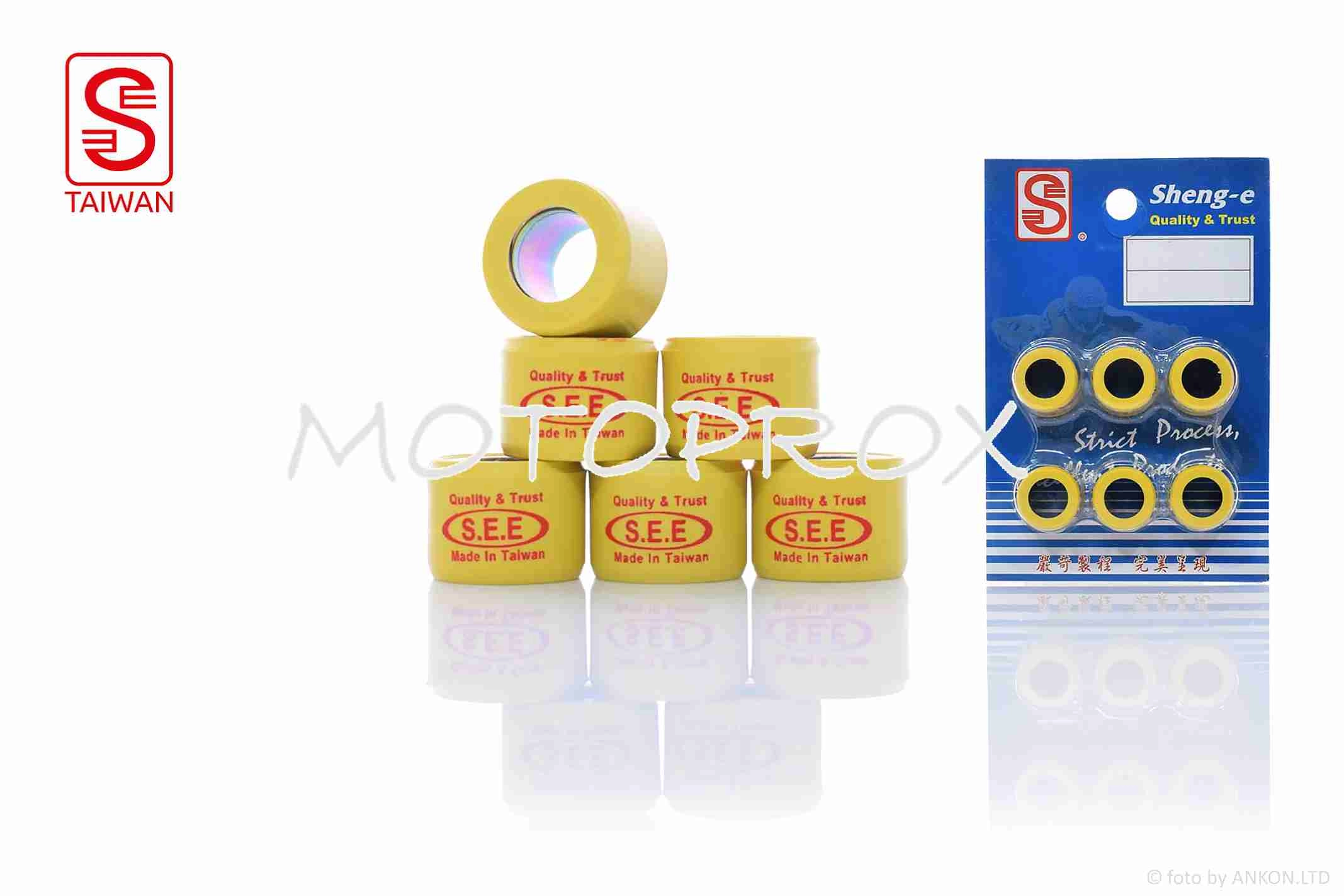 Ролики варіатора SEE GY6 150 18х14 10,0 г