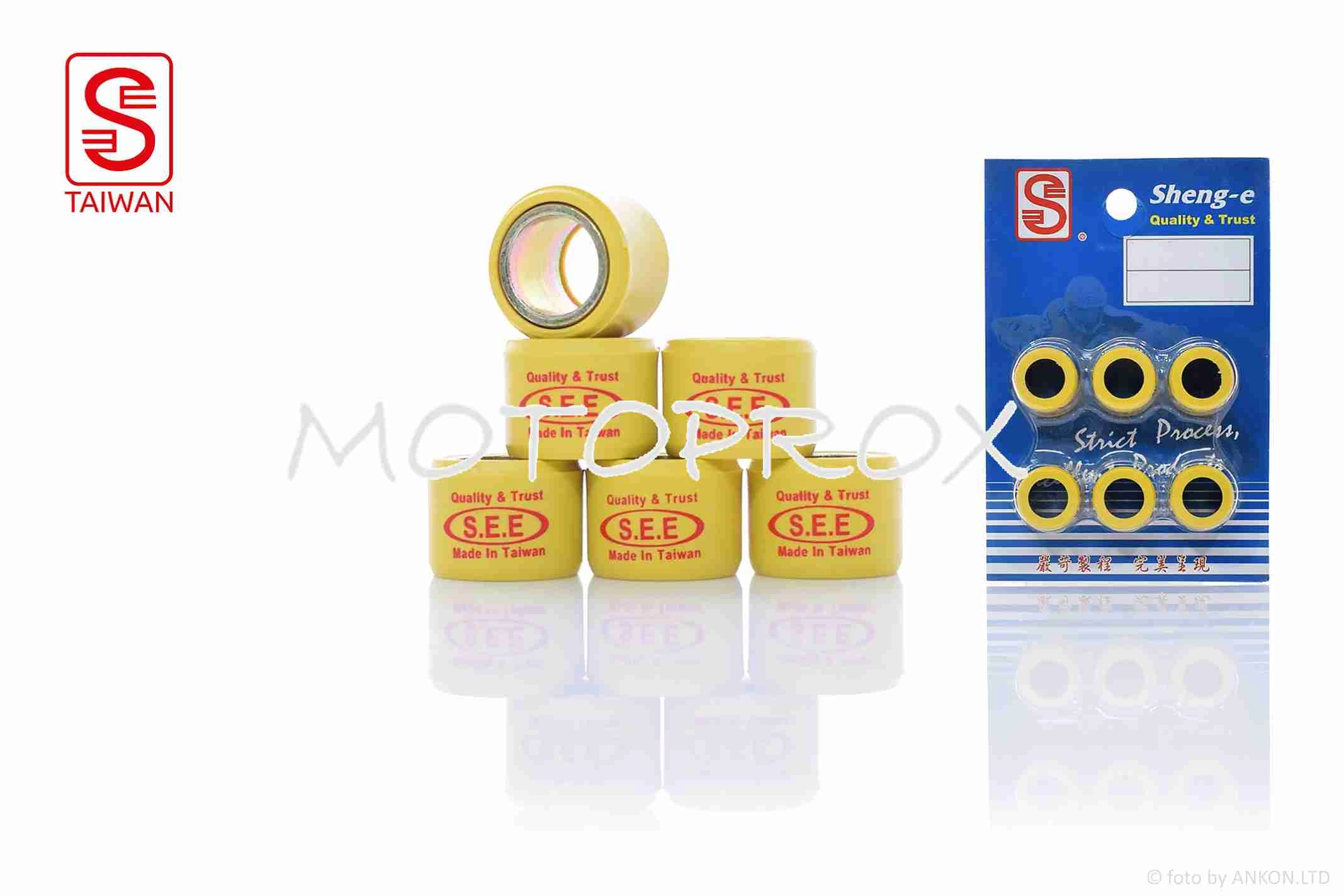 Ролики варіатора SEE GY6 150 18х14 8,0 г