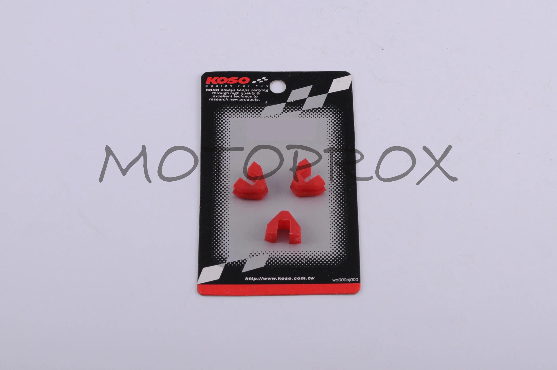 Слайдери варіатора переднього Koso SVP-001 Red Honda Dio AF27