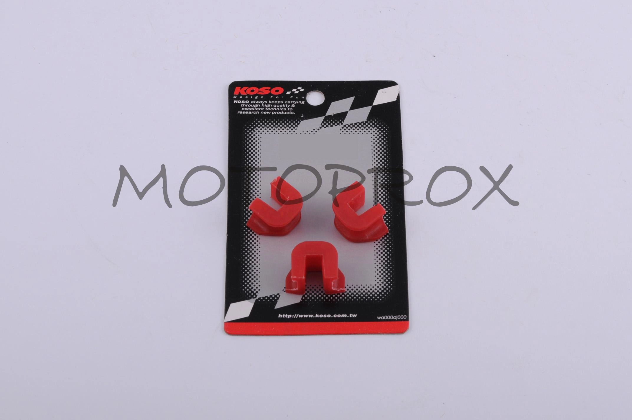 Слайдери варіатора переднього Koso SVP-002 Red Stels 50