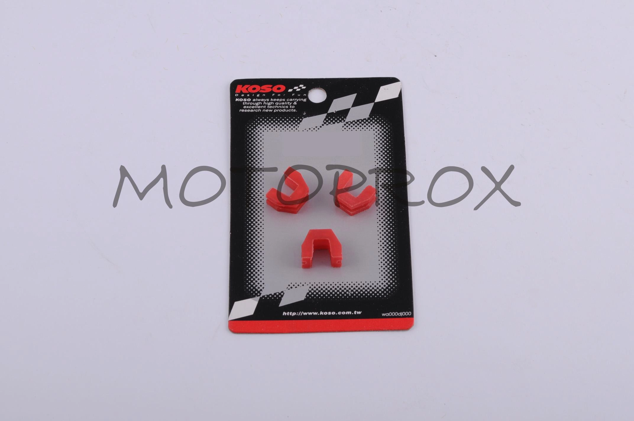 Слайдери варіатора переднього Koso SVP-004 Red GY6 150