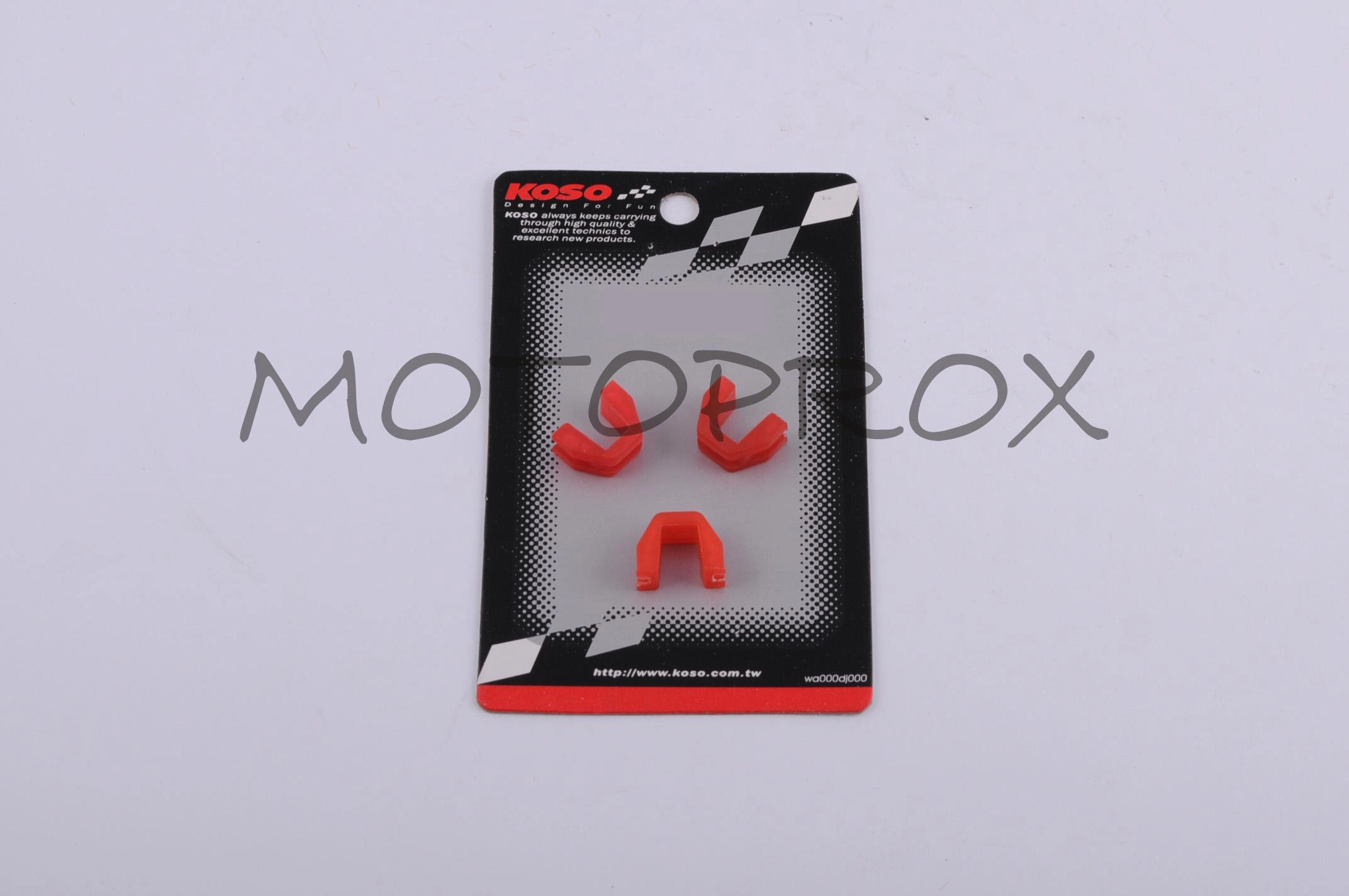 Слайдери варіатора переднього Koso SVP-008 Red Honda Lead 90