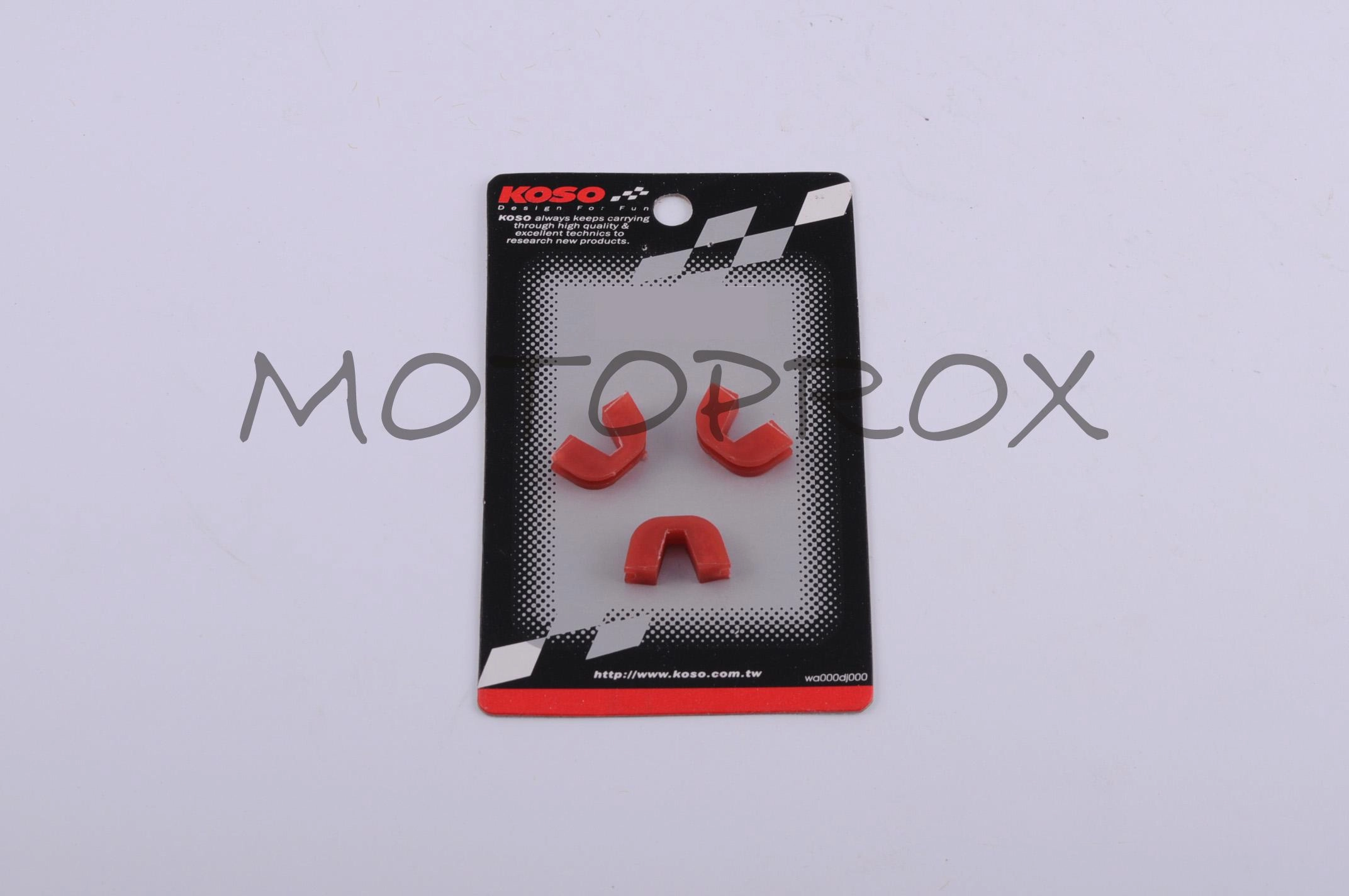 Слайдери варіатора переднього Koso SVP-009 Red Suzuki AD100