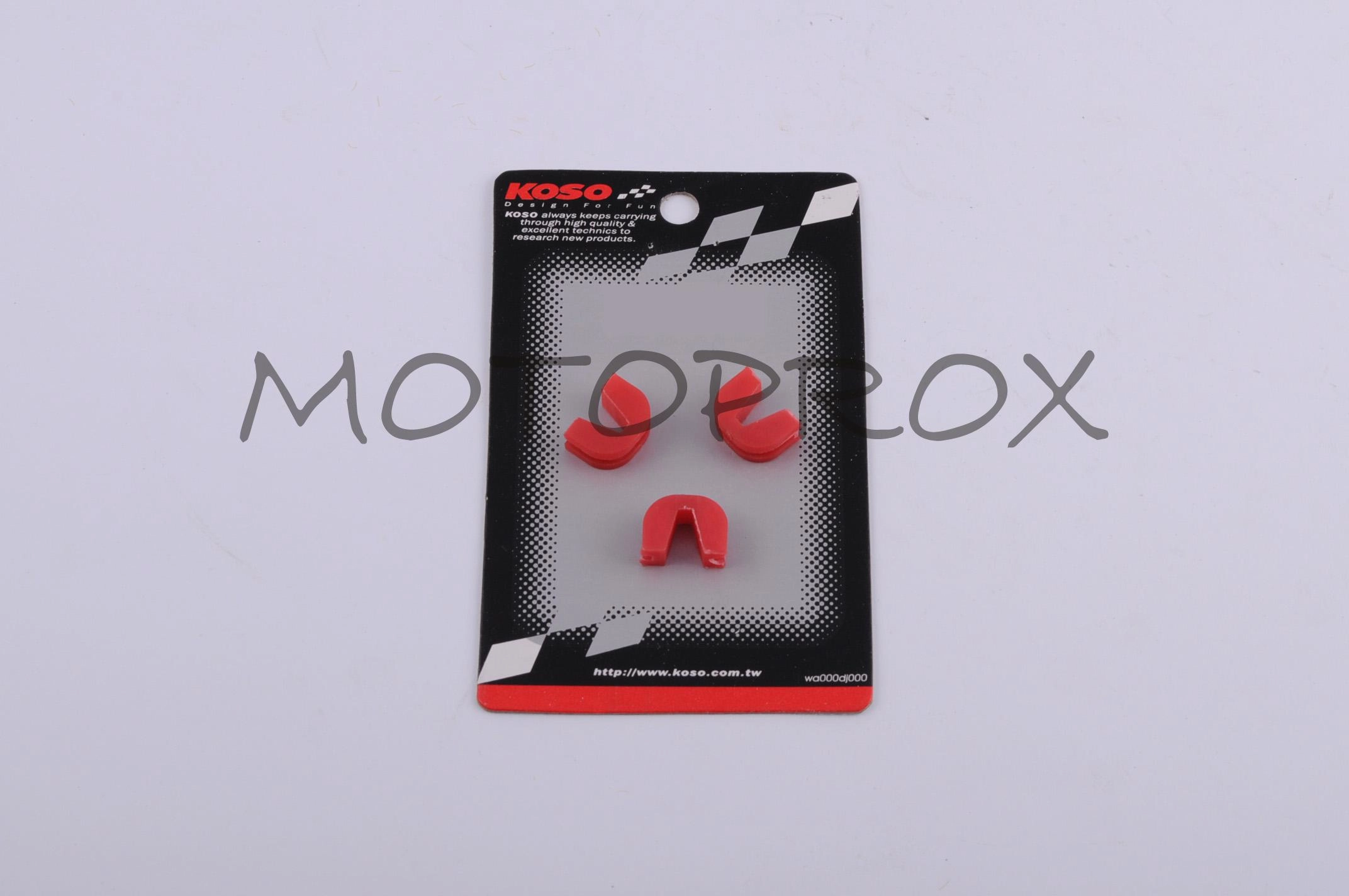Слайдери варіатора переднього Koso SVP-011 Red Suzuki Let's 