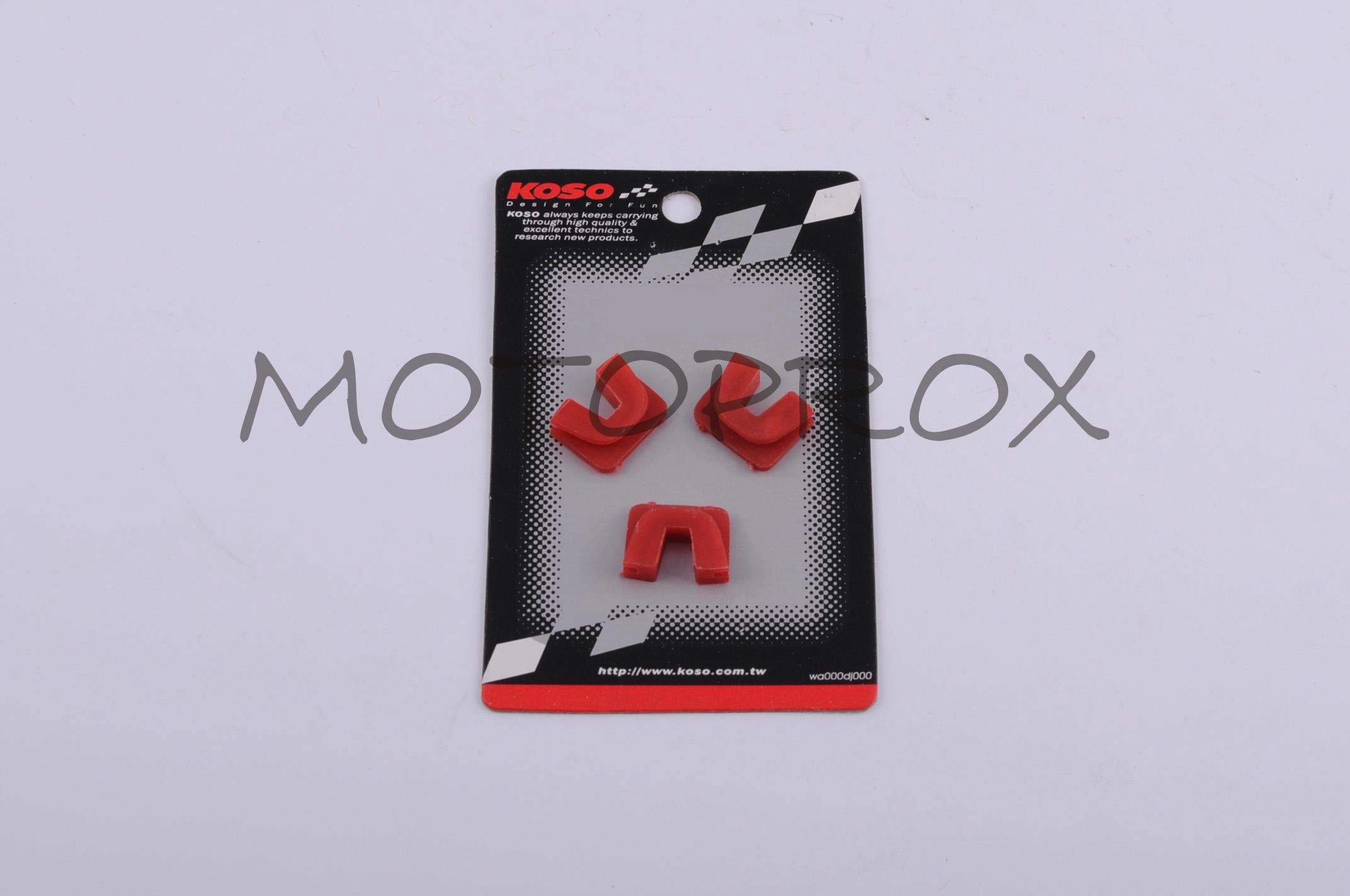 Слайдери варіатора переднього Koso SVP-013 Red Yamaha Jog 50