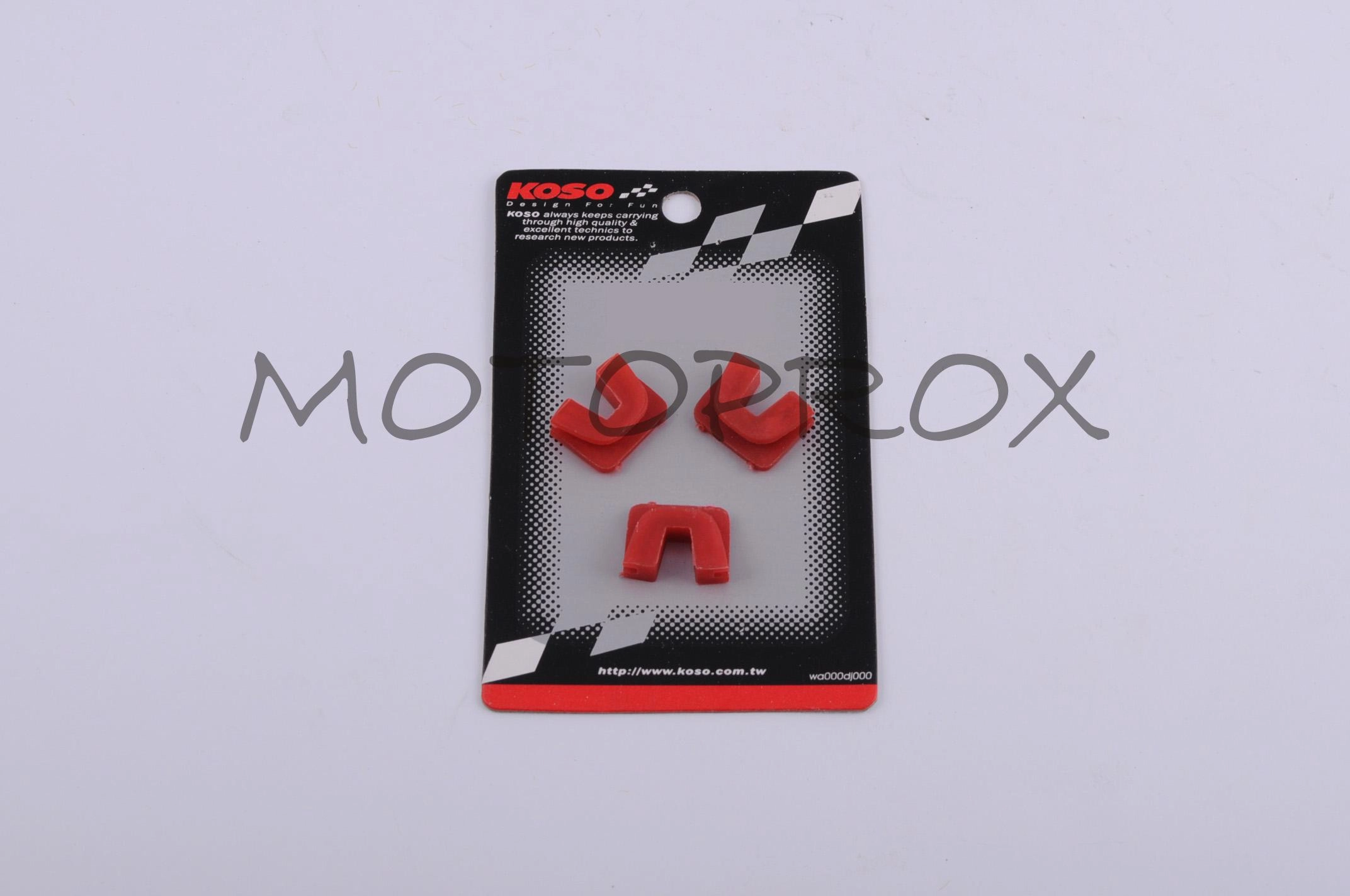 Слайдери варіатора переднього Koso SVP-014 Red Yamaha Jog 90