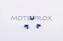 Слайдеры вариатора переднего Motorace SVX-005 Blue GY6 50