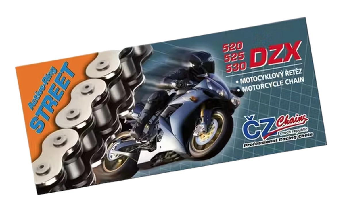 Ланцюг приводний CZ 525 DZX/124 Silver