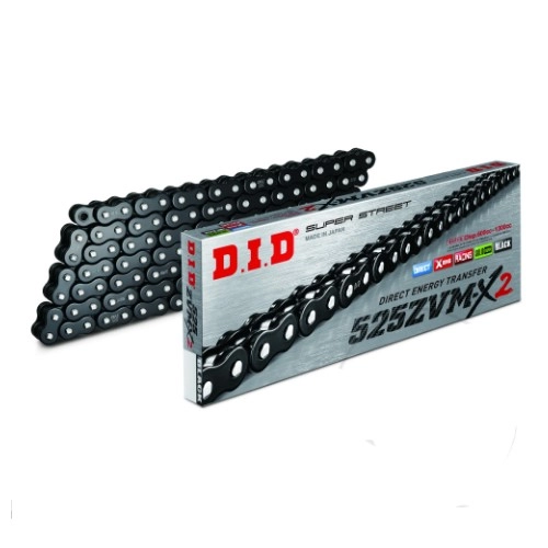 Цепь приводная DID 525 BK&BK ZVMX2/102 Black