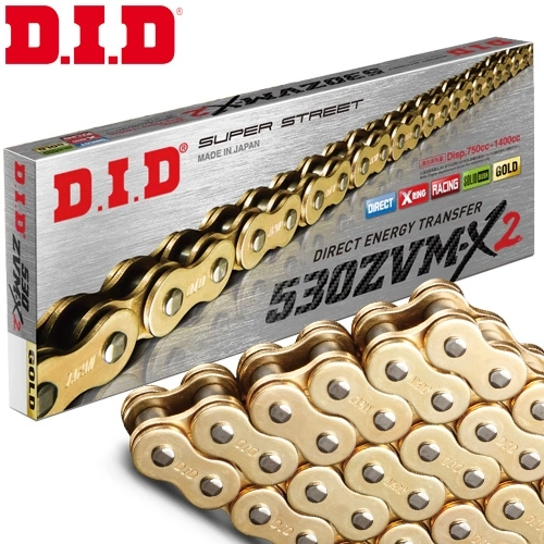 Ланцюг приводний DID 530 G&G ZVMX2/110ZB Gold