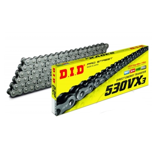 Цепь приводная DID 530 VX3/112LE Silver
