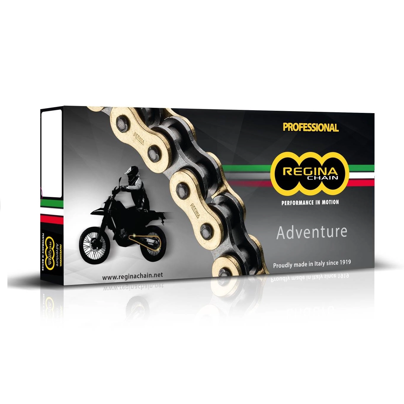 Ланцюг приводний Regina 520 G&B ZRE/114 Gold/Black