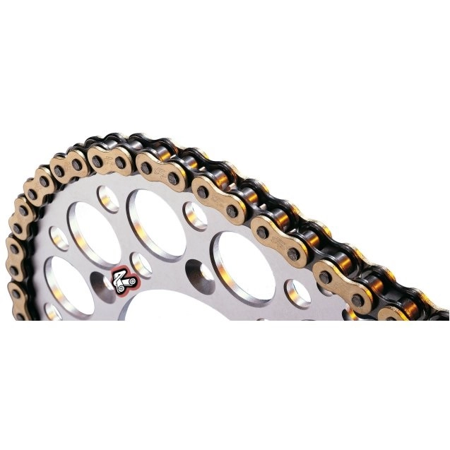 Ланцюг приводний Renthal 428 G&B R1/136L Gold/Black