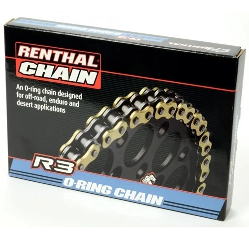Ланцюг приводний Renthal 520 G&B R3-3/120L Gold/Black