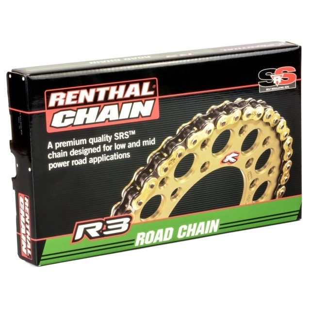 Ланцюг приводний Renthal 520 G&B R3-3/130L Gold/Black
